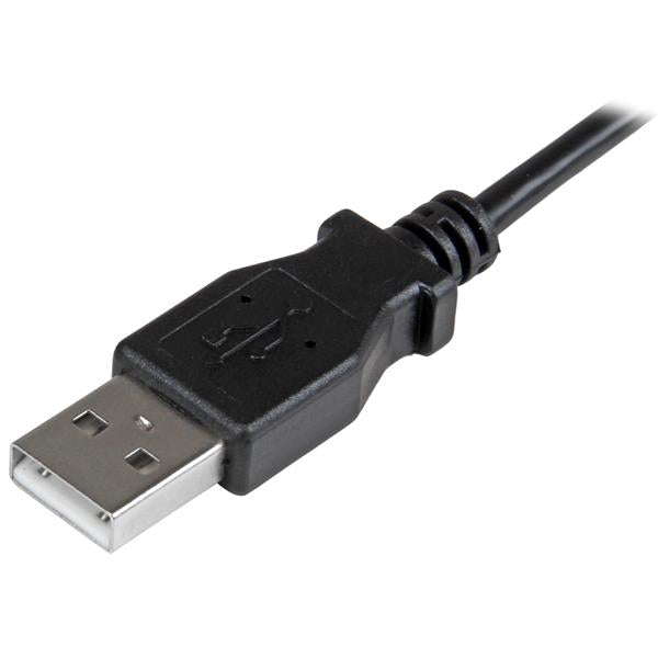 StarTech.com 2m A to Right Angle Micro USB Cable - UK BUSINESS SUPPLIES