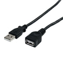 StarTech.com 10 ft Black USB 2.0 Extension Cable - UK BUSINESS SUPPLIES