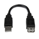 StarTech.com 6in USB 2.0 Extension Adapter Cable - UK BUSINESS SUPPLIES