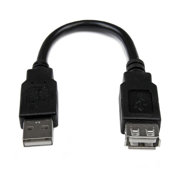 StarTech.com 6in USB 2.0 Extension Adapter Cable - UK BUSINESS SUPPLIES