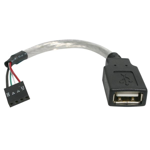 StarTech.com 6in USB 2.0 A Female to Motherboard Cable - UK BUSINESS SUPPLIES