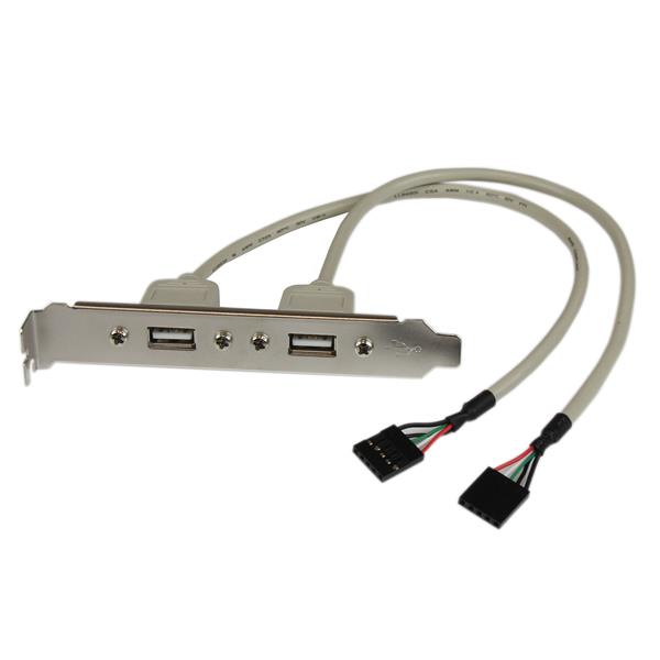 StarTech.com 2 Port USB A Female Slot Adapter - UK BUSINESS SUPPLIES