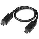 StarTech.com 8in Micro USB to Micro B M to M Cable - UK BUSINESS SUPPLIES