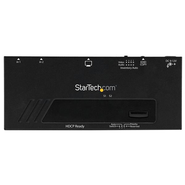 StarTech.com 2 Port HDMI Auto Switch 1080p - UK BUSINESS SUPPLIES