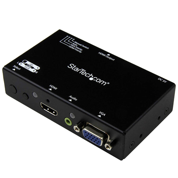 StarTech.com 2x1 HDMI and VGA to HDMI Converter - UK BUSINESS SUPPLIES