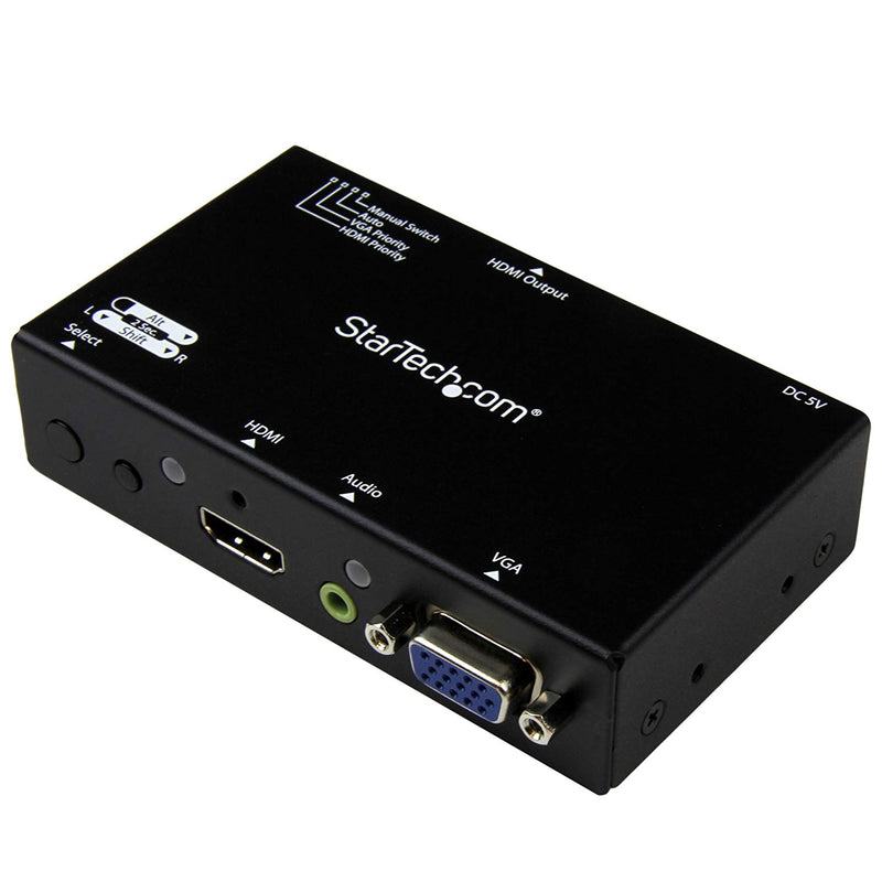 StarTech.com 2x1 HDMI and VGA to HDMI Converter - UK BUSINESS SUPPLIES