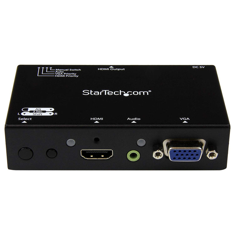 StarTech.com 2x1 HDMI and VGA to HDMI Converter - UK BUSINESS SUPPLIES