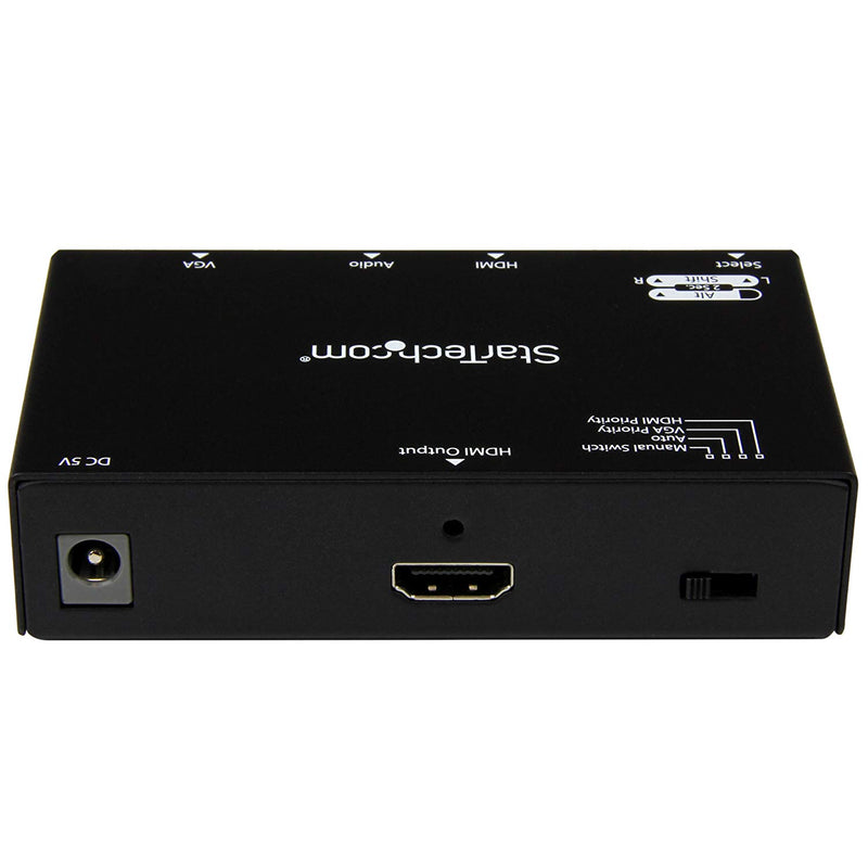 StarTech.com 2x1 HDMI and VGA to HDMI Converter - UK BUSINESS SUPPLIES