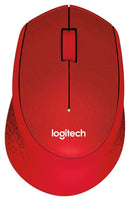 Logitech M330 Silent Red Mouse - UK BUSINESS SUPPLIES