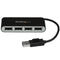 StarTech.com 4 Port Portable USB 2.0 Hub with Cable - UK BUSINESS SUPPLIES