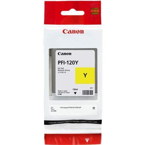 Canon PFI120Y Yellow Standard Capacity Ink Cartridge 130ml - 2888C001AA - UK BUSINESS SUPPLIES