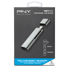 PNY USBC Gen1 male SD SDHC SDXC MicroSD - UK BUSINESS SUPPLIES