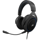 Corsair HS50 Blue Stereo Gaming Headset - UK BUSINESS SUPPLIES
