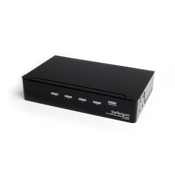 StarTech.com 4 Port HDMI 1.3 Video Splitter Audio - UK BUSINESS SUPPLIES