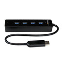 StarTech.com 4 Port Portable SuperSpeed 3.0 - UK BUSINESS SUPPLIES