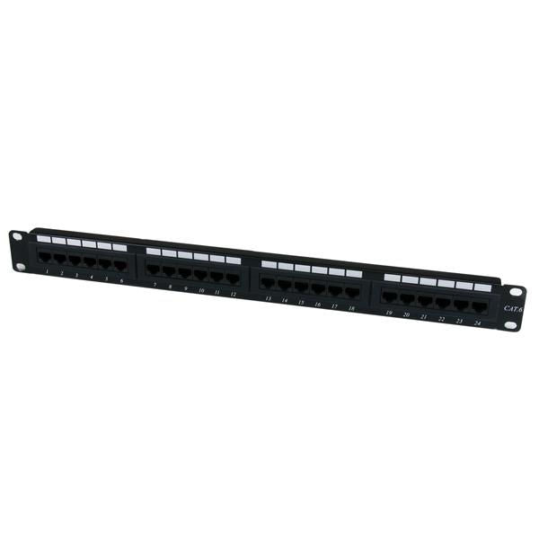 StarTech.com 24 Port 1U Cat 6 110 Patch Panel - UK BUSINESS SUPPLIES