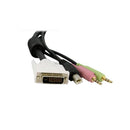 StarTech.com 6ft 4in1 USB DVID KVM Switch Cable - UK BUSINESS SUPPLIES