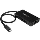 StarTech.com 3 Port USB 3.0 Hub with Gigabit Ethernet - UK BUSINESS SUPPLIES