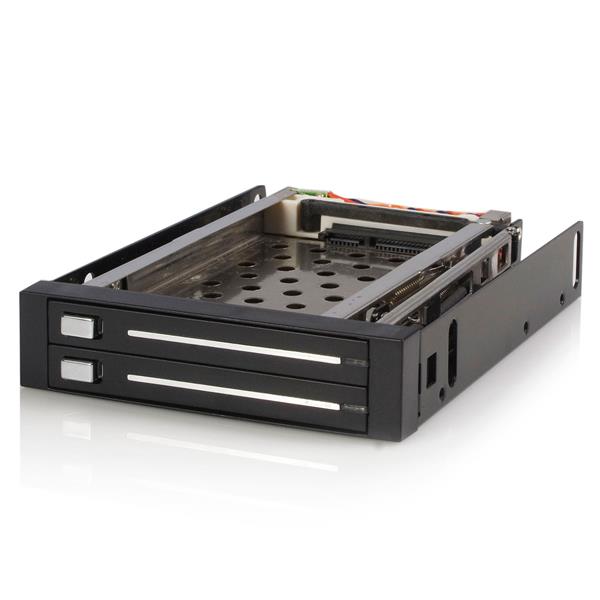 StarTech.com 2 Drive 2.5in Trayless SATA Mobile Rack - UK BUSINESS SUPPLIES