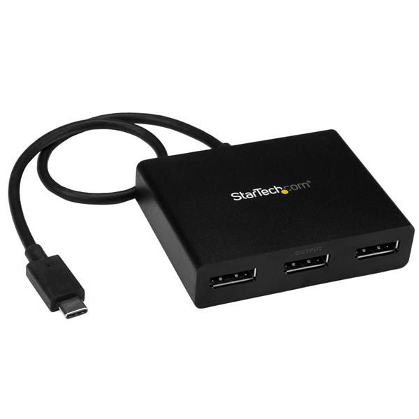 StarTech.com 3port USBC to DP MST Hub - UK BUSINESS SUPPLIES