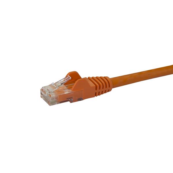 StarTech.com 2m Orange Snagless Cat6 UTP Patch Cable - UK BUSINESS SUPPLIES