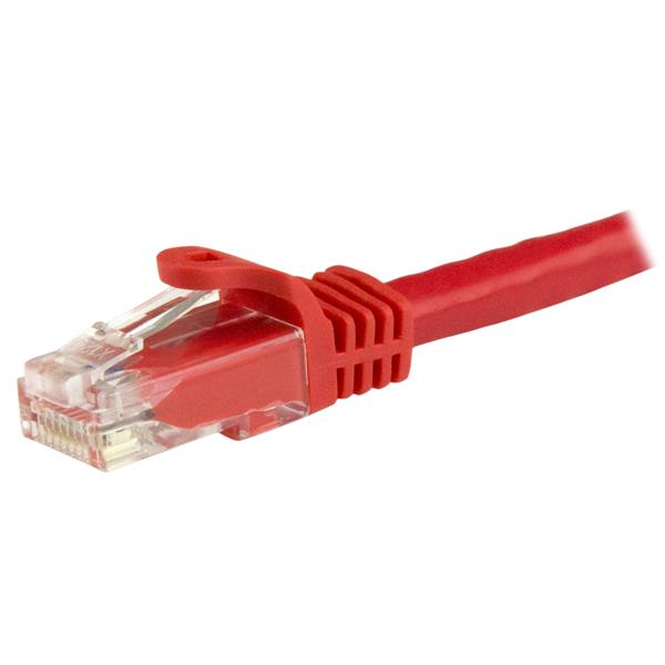 StarTech.com 3m Red GB Snagless RJ45 UTP Cat6 Patch - UK BUSINESS SUPPLIES