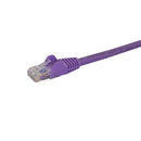 StarTech.com 5m Purple Snagless Cat6 Patch Cable - UK BUSINESS SUPPLIES