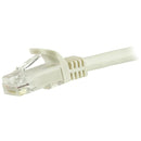 StarTech.com 5m White Snagless Cat6 UTP Patch Cable - UK BUSINESS SUPPLIES