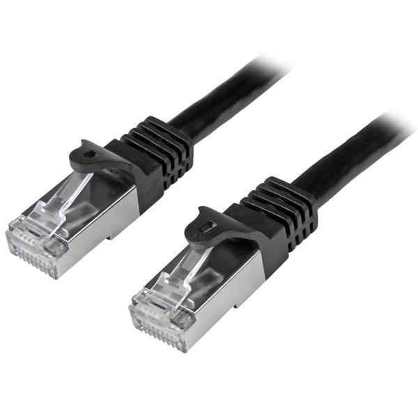 StarTech.com 3m Black Cat6 Patch Cable Shielded SFTP - UK BUSINESS SUPPLIES