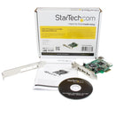 StarTech.com 4 Port PCIE Low Profile USB 2.0 Card - UK BUSINESS SUPPLIES