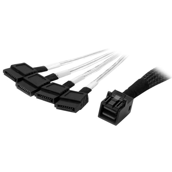 StarTech.com 1m SFF 8643 to 4x SATA Cable - UK BUSINESS SUPPLIES