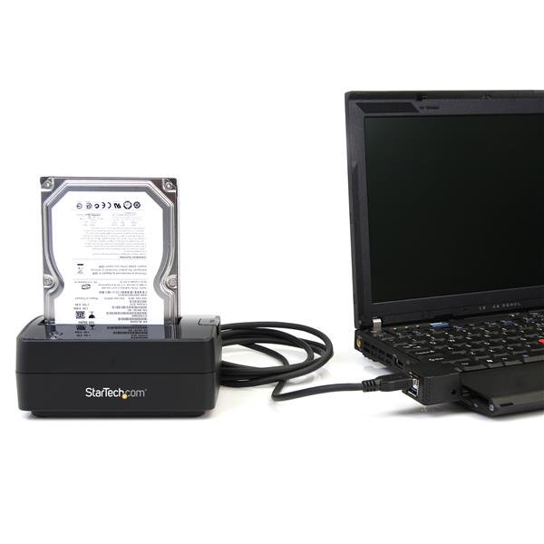 StarTech.com USB3 to SATA HD Dock for 2.5in 3.5in HDD - UK BUSINESS SUPPLIES