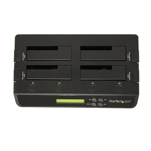 StarTech.com 4 Bay USB 3.0 Hard Drive Duplicator Dock - UK BUSINESS SUPPLIES