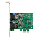 StarTech.com 2 Port GB Server Network Card PCIe NIC - UK BUSINESS SUPPLIES