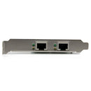 StarTech.com 2 Port GB Server Network Card PCIe NIC - UK BUSINESS SUPPLIES