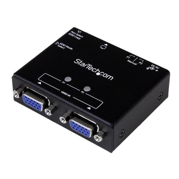 StarTech.com 2 Port VGA Auto Switch Box - UK BUSINESS SUPPLIES