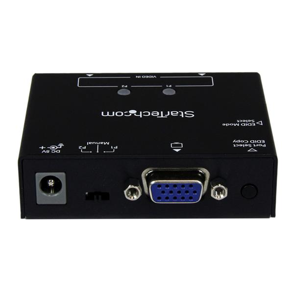 StarTech.com 2 Port VGA Auto Switch Box - UK BUSINESS SUPPLIES