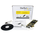 StarTech.com 2 Port Gbit Ethernet PCIe Network Card - UK BUSINESS SUPPLIES