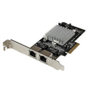 StarTech.com 2 Port PCIe x4 Gbit Server Network Card - UK BUSINESS SUPPLIES
