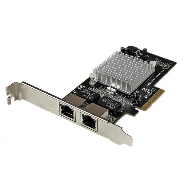 StarTech.com 2 Port PCIe x4 Gbit Server Network Card - UK BUSINESS SUPPLIES