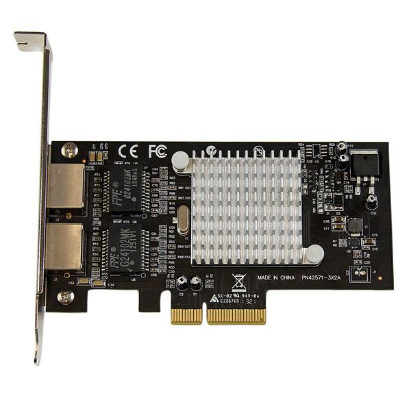 StarTech.com 2 Port PCIe x4 Gbit Server Network Card - UK BUSINESS SUPPLIES