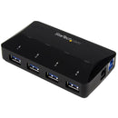 StarTech.com 4 Port USB 3.0 Hub Plus 1 x 2.4A Port - UK BUSINESS SUPPLIES