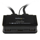 StarTech.com 2 Port USB HDMI Cable KVM Switch - UK BUSINESS SUPPLIES