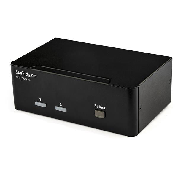 StarTech.com 2 Port DP Dual Monitor KVM 4K - UK BUSINESS SUPPLIES