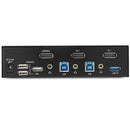 StarTech.com KVM Switch 2 Port DP 4K60 USB 3.0 - UK BUSINESS SUPPLIES