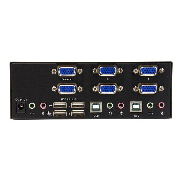 StarTech.com 2 Port KVM switch with Dual VGA USB 2.0 - UK BUSINESS SUPPLIES