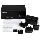 StarTech.com 2 Port KVM switch with Dual VGA USB 2.0 - UK BUSINESS SUPPLIES