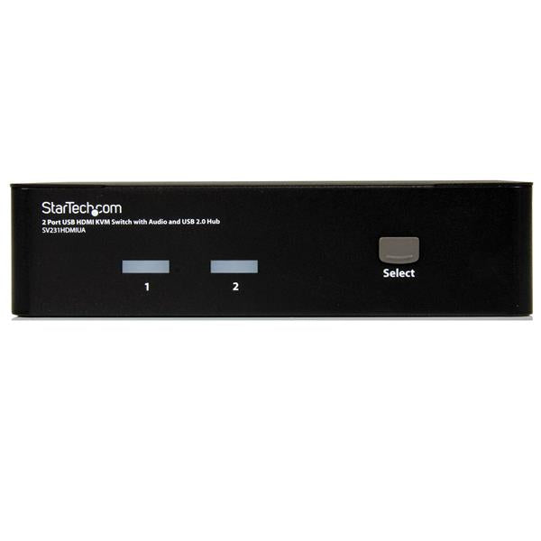 StarTech.com 2 Port USB HDMI KVM Switch with Audio - UK BUSINESS SUPPLIES