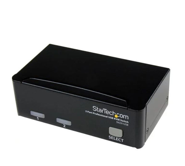 StarTech.com 2 Port USB KVM Switch Kit with Cables - UK BUSINESS SUPPLIES