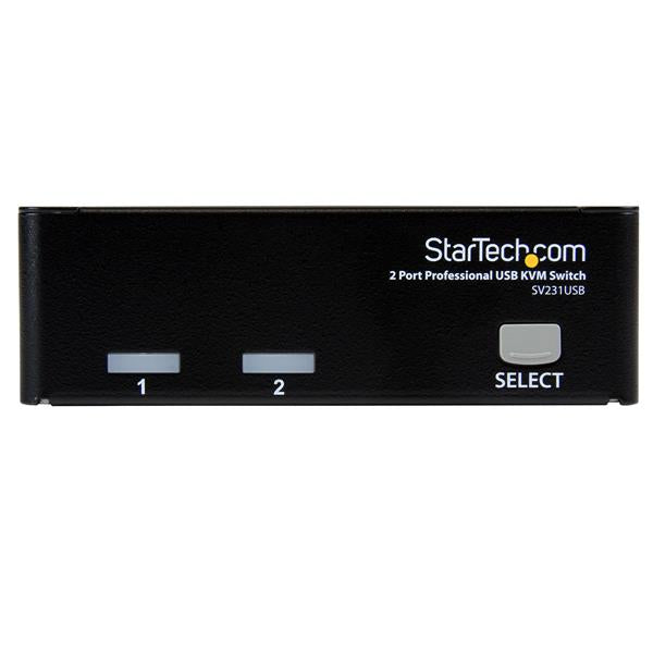 StarTech.com 2 Port USB KVM Switch Kit with Cables - UK BUSINESS SUPPLIES